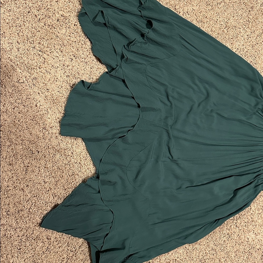 Polagram Teal High Low Dress - Picture 5 of 6